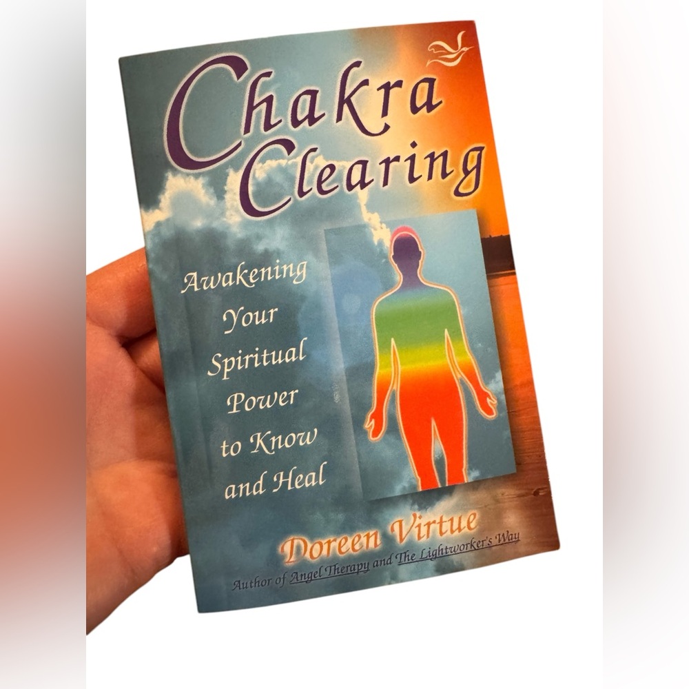 Chakra Clearing by Doreen Virtue OOP HTF soft cover BOOK